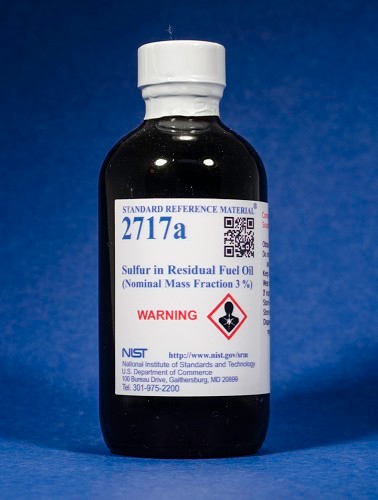 SRM 2717a  殘余燃料油中的硫標準品(公稱質量分數(shù)3%)